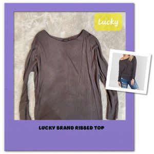 Lucky Brand Ribbed Top
